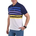 thumbnail image 3 of Playera Polo Modern Fit Yale Pecho Dividido Rayas, 3 of 4