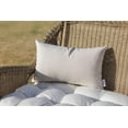 thumbnail image 5 of RSH Decor: 2 Lumbar Support Pillows | 20" x 12" | All-Weather Spun Fabric | Daelyn Navy, 5 of 7