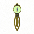 thumbnail image 1 of Dustman Janitor Binman Seiketsu Sanitation Bookmark Retro Office Label Page Marker, 1 of 4