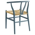 thumbnail image 6 of Side Dining Chair, Blue, Wood, Bar Pub Cafe Bistro Dining Kitchen Hospitality Restaurant, Modern Contemporary, HB37812, 6 of 10