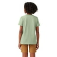 thumbnail image 2 of Dickies Women's Heavyweight Short Sleeve Pocket T-Shirt, Celadon Green, Small, 2 of 3
