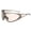 Grey, variant on Oversized One Piece Sunglasses for Women Men Vintage Wrap Around Futuristic Sport Shades Shield Goggles Outdoor Windproof Eyewear for Cycling Riding Large