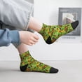 thumbnail image 5 of Bingfone Carrot Eggplant Design Patterned Men's Women's Casual Cotton Socks, 5 of 5