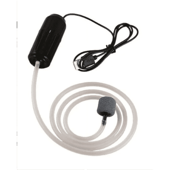 FACEGA 1Pc USB Powered Aquarium Air Pump,Quiet Operation Air Pump Aquarium, Fish Tank Accessories, Small Water Pump