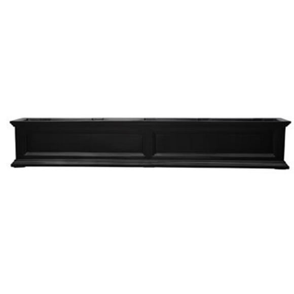 Fairfield 5 ft. Window Box in Black