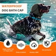thumbnail image 5 of GASTROPOD Dog Calming Hoodie with Noise Protection and Waterproof Ear Covers – Anxiety Relief Ear Wraps for Fireworks, Bathing, Surgery, Swimming – Adjustable Headband for Small to Large Dogs, 5 of 7