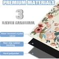 thumbnail image 4 of Office Chair Mat for Hardwood Floor 36"X 48" Office Rugs for Gaming Rolling Chairs Computer Desk Chair Non-Slip Butterfly Floral Protector Mats for Hard Floor & Tile Floor Decor, 4 of 6
