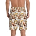 thumbnail image 5 of Cauagu Western Cowboy Print Pajama Bottoms for Men Sleep Pajama Shorts Elastic Waistband Sleep Pajama Short Men's PJ Shorts -3X-Large, 5 of 6