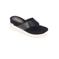 thumbnail image 1 of Kenneth Cole Reaction Womens Blaire Logo Slides Thong Sandals, 1 of 3