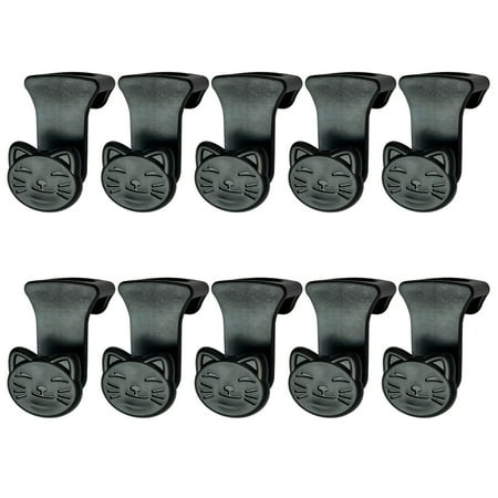 

FeiraDeVaidade 10Pcs/Set Clothes Hanger Connecting Hook Clothes Hanger Hook Overlay Hook Space Saving Hanger Hook