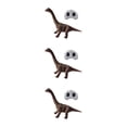 thumbnail image 3 of Transemion Passionnant et Réaliste Enfants RC Dinosaure avec des Sons Rugissants Éducatifs et 360 Rotation Cascade Brachiosaurus 3Set, 3 of 6