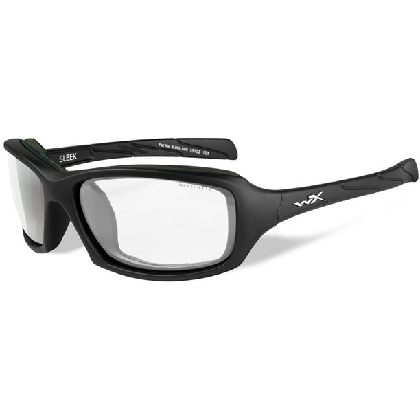 Sport RX Sport RX CCSLE03 Wiley X Sleek Sunglasses Clear Lens