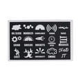 thumbnail image 1 of Novelty Car Button Switch Decorative Sticker Instrument S2B6 X0I2, 1 of 9