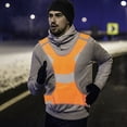 thumbnail image 6 of OULII Lightweight Breathable Reflective Safety Vest for Night Running, Cycling, Hiking, and Outdoor Activities, 6 of 8