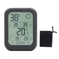 thumbnail image 2 of Humidity Gauge, Large Screen Hanging 10-99% Temperature Humidity Meter  For Indoor, 2 of 8