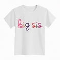 thumbnail image 4 of kpoplk Girls Summer T Shirts Loose Curved Hem Short Sleeve Shirt Athletic Casual Tops Tees 4-14 Years(White,5-6 Y), 4 of 4