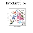 thumbnail image 4 of Flower Toilet Sticker Bird Cartoon Toilet Decorative Sticker Bathroom Toilet Cover Self Adhesive Decorative Sticker, 4 of 8