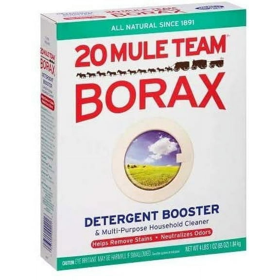 20 Mule Team Borax Natural Laundry Booster & Multi-Purpose Household Cleaner 76.0oz, 1 PK