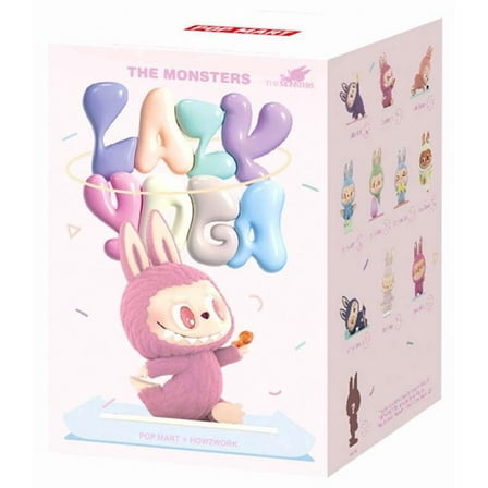 Pop Mart Labubu - Lazy Yoga - Vinyl Plush Pendant Blind Box