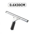 thumbnail image 2 of Professional Glass and Window Cleaning Squeegee with Replaceable Rubber Blade | Stainless Steel Scraper Tool for Streak-Free Results | Non-Slip Handle, 2 of 2