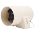 thumbnail image 2 of Ventilador soplador de aire para vehículos recreativos, 12 V, 3 pulgadas, en línea, para achique marino, ventilador de ventilación para vehículos recreativos, diseño de última generación, 2 of 9