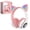 Pink, variant on Kids Wireless Headphones, Bluetooth 5.0 Cat Ear Headphones with RGB Lighting, Over-Ear Headset for Smartphones, Tablets, Radios, Pink