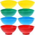 thumbnail image 1 of 8 Pcs Bols d'Alimentation pour Bébé Bols à Riz Bols en Silicone Mini Bols Bol à Assaisonnement Bols Résistants aux Chutes pour Enfants (Jaune + Rouge + Vert + Bleu), 1 of 7