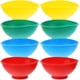 thumbnail image 1 of 8 cuencos de silicona para alimentación de bebés, cuencos de arroz, minicuencos para condimentos, resistentes a caídas (amarillo, rojo, verde y azul), 1 of 8