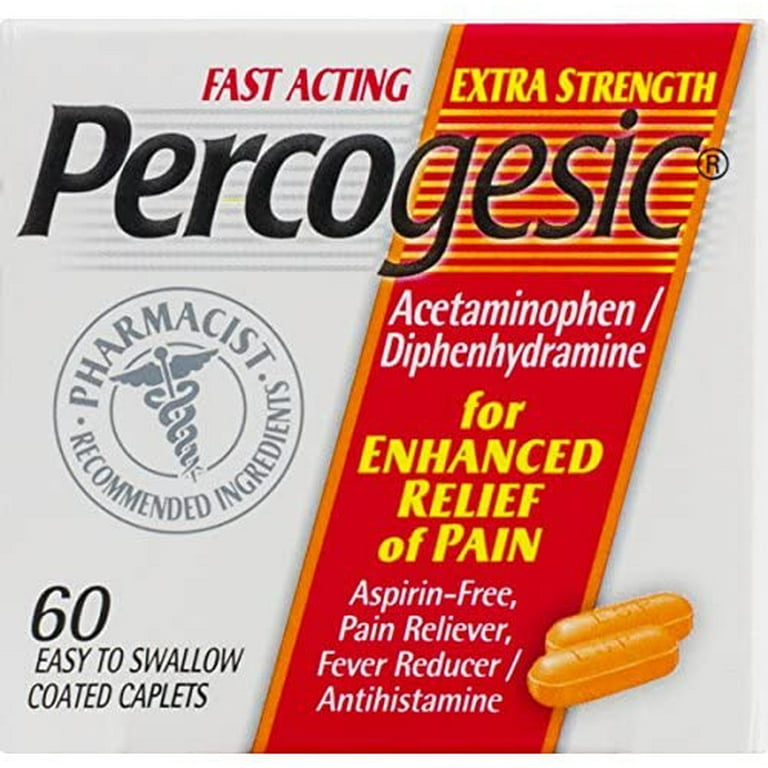 Percogesic Extra Strength Pain Relief, Aspirin Free Fast