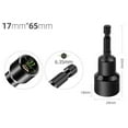 thumbnail image 2 of 6-19mm Magnetic Nut Screwdriver Deep Socket Adapter 1/4inch Hex Wrench Heads, 2 of 9