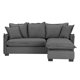 thumbnail image 5 of Chaise Milo DICASA Gris Oscuro, 5 of 8