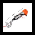 thumbnail image 2 of Diving Rattle, Multi-Function Sounder, Spare O-Ring Storage Bag, High Decibel Instead of Ding Ding, Hook Type,1 x Diving ring,Orange&Silver, 2 of 6
