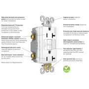 Legrand 1597TR Radiant GFCI Wall Outlet