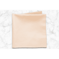 Ultimate Textile (5 Dozen) 17 x 17-Inch Polyester Cloth Napkins - for Wedding, Restaurant or Banquet use, Ice Peach