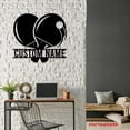 thumbnail image 4 of Craftnamesign Custom Racket Table Tennis Metal Wall Art LED Light, Table Tennis Player Name Sign, 4 of 5