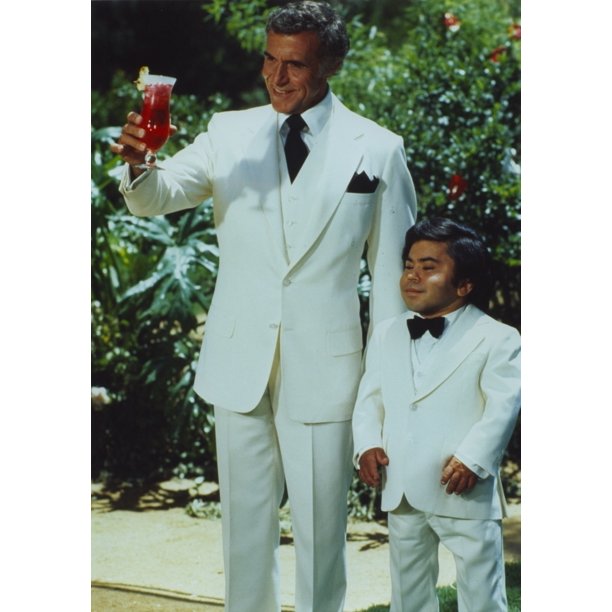 Fantasy Island Mr Roarke and Tatoo in White Suit Photo Print (24 x 30