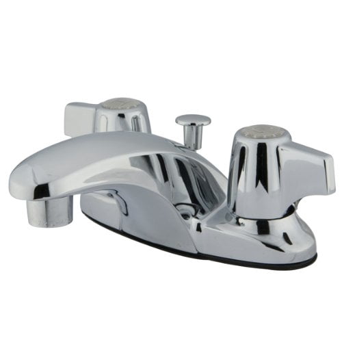 Kingston Brass Magellan Two Handle 4" Centerset Lavatory Faucet with Retail Pop-up
