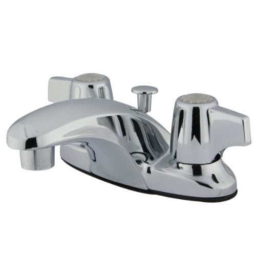 Kingston Brass Magellan Two Handle 4" Centerset Lavatory Faucet with Retail Pop-up