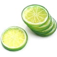 thumbnail image 2 of 30pcs Fake Lemon Slice Garnish Artificial Fruit Faux Food House Bar Decoration Cocktail Party Arrangement(Red Green Yellow,Each Color 10Pcs), 2 of 6