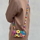 thumbnail image 4 of Flower with Lanyard Neck Strap Silicone Phone Case for iPhone 15 Pro Max, 4 of 5