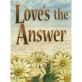 thumbnail image 2 of Wargo, Ed 15x18 White Modern Wood Framed Museum Art Print Titled - Loves the Answer, 2 of 4