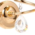 thumbnail image 3 of Modern Bedside Wall Lights Dining Room Hallway Light Crystal Wall Sconces Bedroom Wall Lamp, 3 of 5