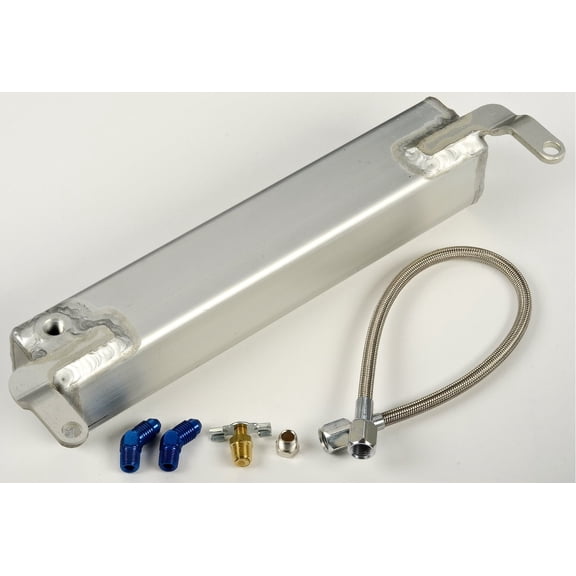 JEGS 60390 Powerglide Overflow Tank 2 H x 11-1/4 W x 2 D 24.75 oz Made in the US