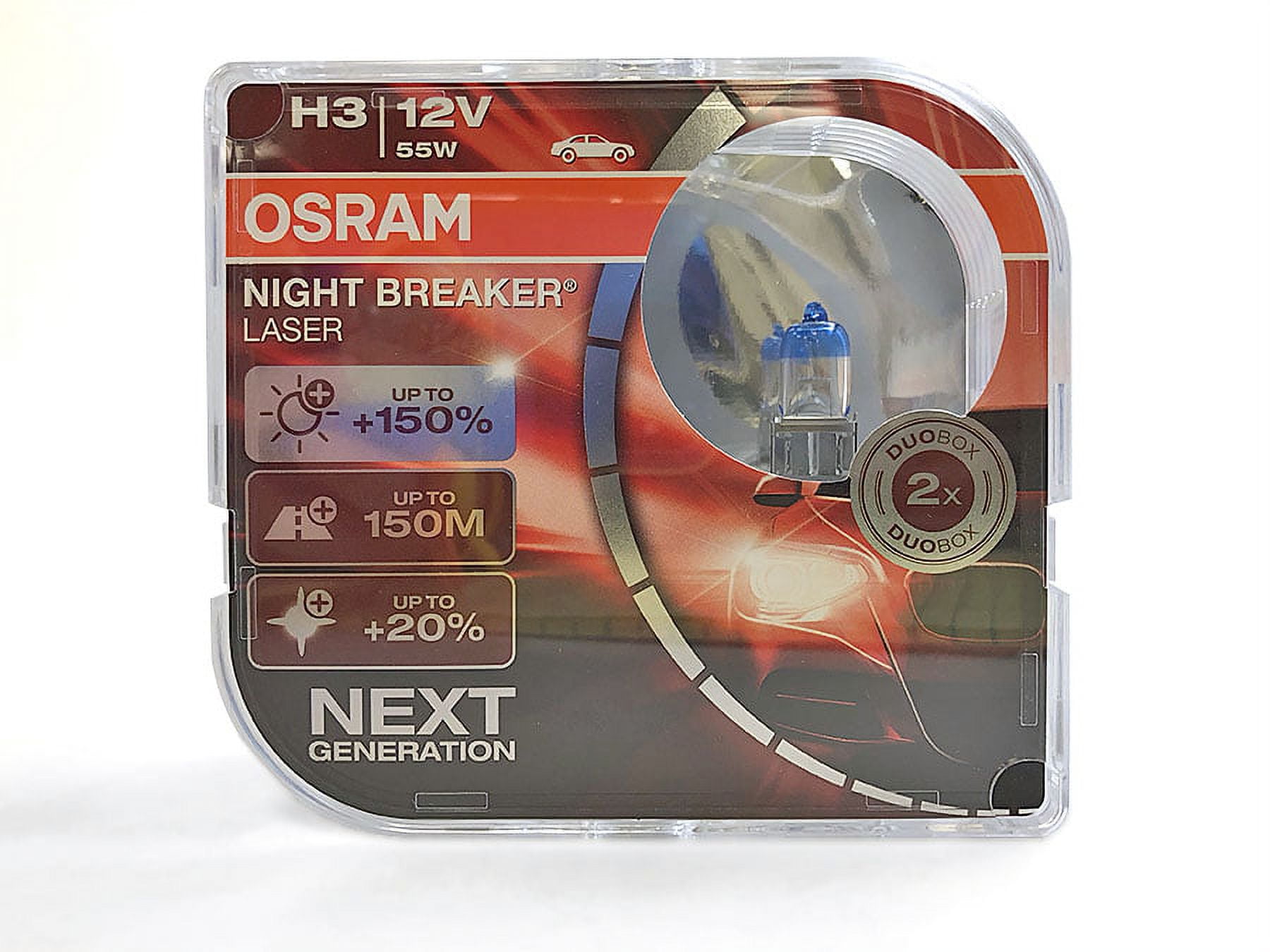 OSRAM H8 12V 35W PGJ19-1 NIGHT BREAKER® LASER +150% mehr Helligkeit 1 st.  OSRAM - Samsuns Group