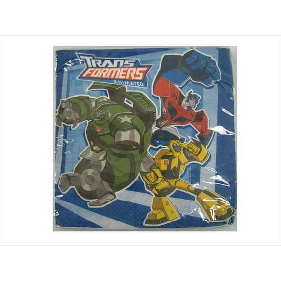 Transformers Animated Lunch Napkins (12ct)