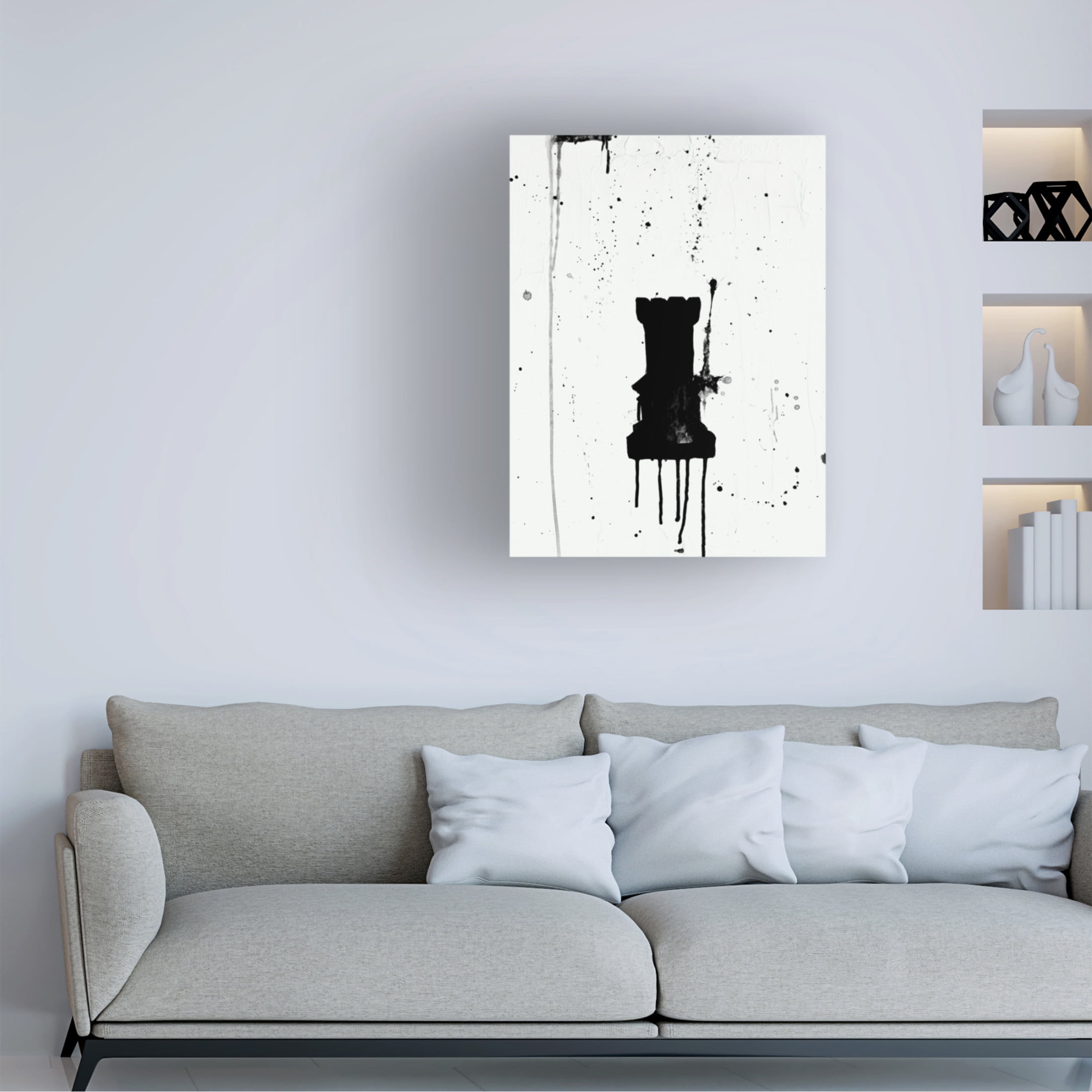 Trademark Fine Art Kent Youngstrom Chess Pieces IV Canvas Wall Art