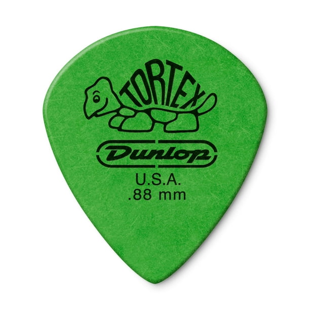 Púas de guitarra Jim Dunlop Tortex Jazz III XL .88 mm Green x72
