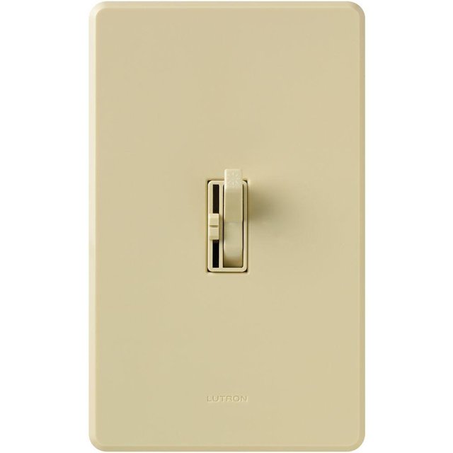 Control de Ventilador Lutron TGFSQ-FH-IV 3 Velocidades Marfil