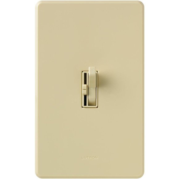 Control de Ventilador Lutron TGFSQ-FH-IV 3 Velocidades Marfil
