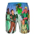 thumbnail image 4 of Real Ghostbusters Men's Beach Shorts Swim Trunks Casual Quick Dry Board Shorts Swimwear with Mesh Lined and Pockets, 4 of 8